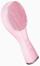 Escovas elétricas de silicone para limpeza facial – Limpador facial à prova d'água com 6 modos e 16 níveis, ferramenta de cuidados com a pele confortável para massagem suave, roxo