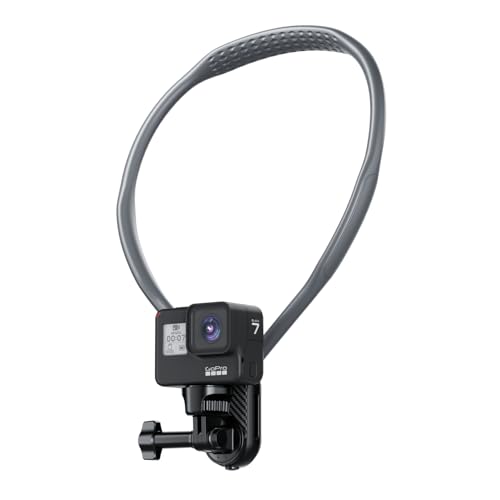 Hamillar Neck Mount for Action Camera Necklace Holder with Fixing Chest Strap for GoPro Hero 12/11/10/9, for DJI OSMO 360/Nano/Action 6/5 Pro/4, for Insta360 Ace Pro 2-5126 - image 1
