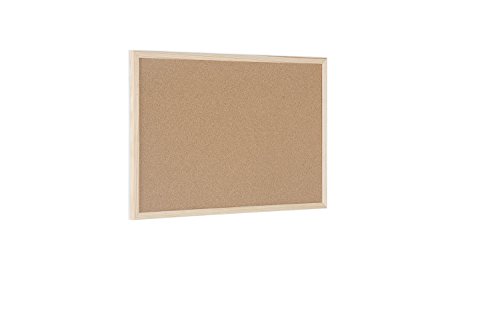 Bi-Office Korktafel mit Holzrahmen und 5 Größen zur Auswahl