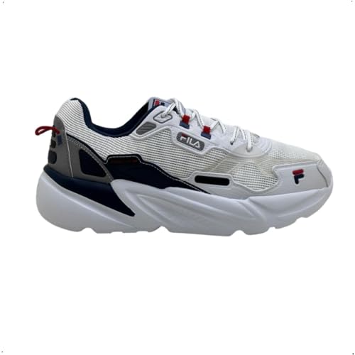 Tenis Fila Street Fit Masculino,Branco/Marinho/Vermelho,43