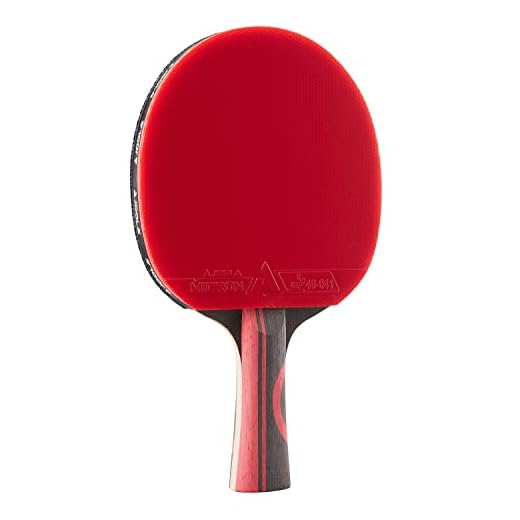 JOOLA Infinity Edge - Tournament Performance Ping Pong Paddle w/Pro Carbon Technology - Black Rubber on Both Sides - Competition Ready - Table Tennis Racket for Advanced Training - Designed for Speed