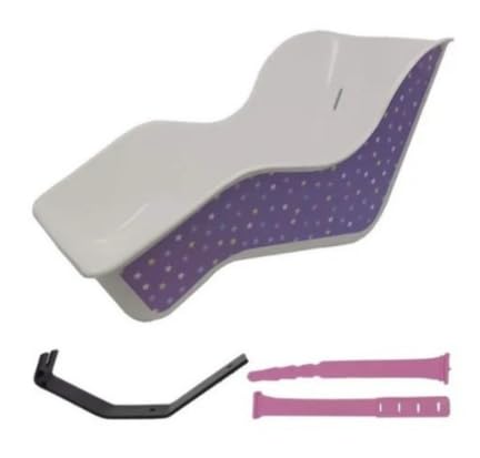 Cadeirinha De Boneca Para Bicicleta Traseira Cadeira Infantil Aro 12 A 20 Com Cinto Baby