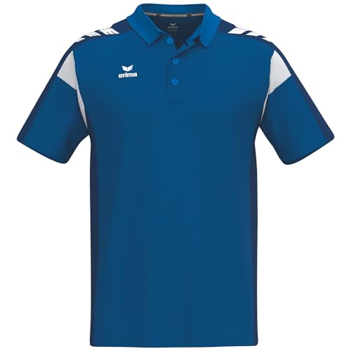 Erima Celebrate 125 Polo Fonctionnel (1112502) Mixte, New Royal/New Navy, XS
