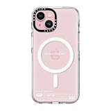 CASETiFY クリア MagSafe対応 iPhone 15 ケース [黄ばみにくい素材 / 2mからの落下試験をクリア / MagSafe に対応] - Pp-03 White - クリア
