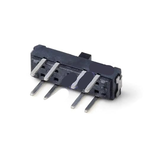 Interruptor de palanca enchufable de 8 pines 2P3T para audio 2