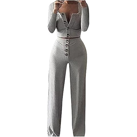 AMhomely Women's Grey Lounge Set Cover