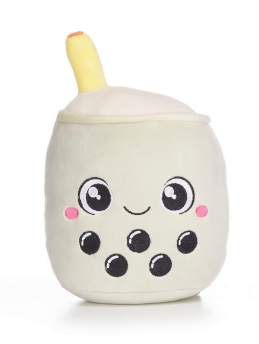 UKToyworld Matcha Bubble Tea 7 Inch Boba Soft Toy Green Flavour Milk Tea