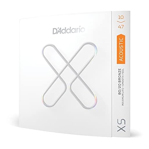 Cuerdas para guitarra acústica D´Addario XS, bronce 80/20, extra ligero, 10-47 | Ya disponible en tu tienda friki favorita! En mundofriki.es!
