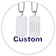 02|steel Plain Tag