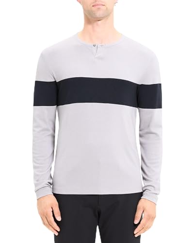 Theory Men's Contrast Henley
