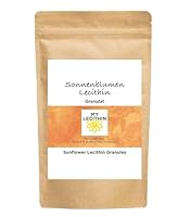 Sonnenblumen Lecithin Granulat | produziert in Deutschland | vegan | GMO frei | allergenfrei (250gr)