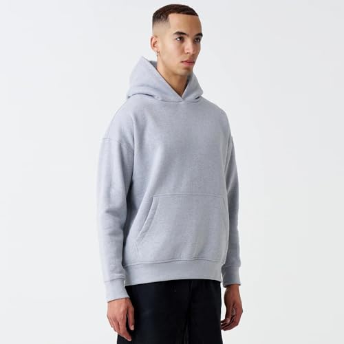 Blank Knights Sweatshirts for Men Oversized Blend Fleece Heavyweight Hoodie Sweat shirts with Kangaroo Pocket2
