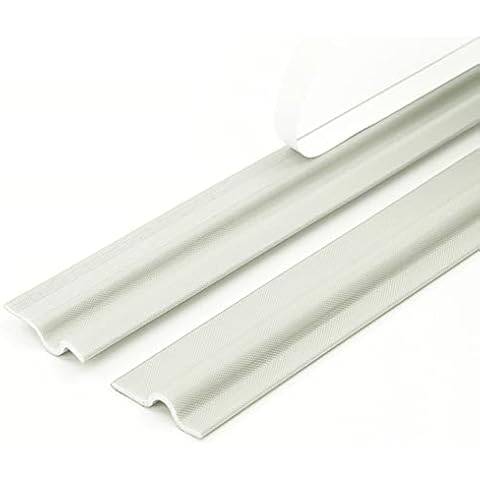 Window Draft Excluder Self-Adhesive Door Insulation Seal Strip,PHUNAT 236INCH/6M Around Window Draught Excluder Foam Tape For Soundproof,Door Draft Stopper and Blocker,Weather Stripping For Door Frame Cover