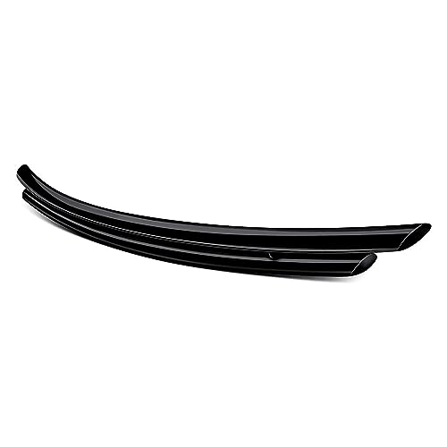 Black Horse Rear Bumper Guard Double Layer Black Compatible with 2008-2023 Toyota Highlander-CRDL-TOT101B