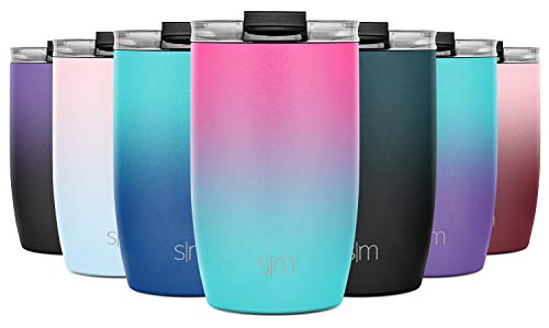 Simple Modern 12oz Voyager Travel Mug Tumbler w/Clear Flip Lid & Straw