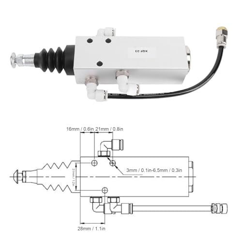 Válvula de Control de Camión Volquete Aramox para Evitar Impactos en la Descarga 8