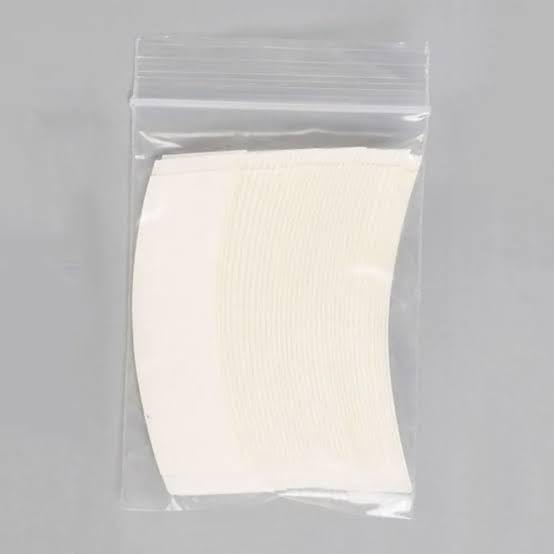 Wee No Shine Tape hair Adhesive tape strip Walker Tape No Shine hair tape strips alternative for hair wig/hair patch (7.6cmx 2.2cm 36pc./pack)-image-43
