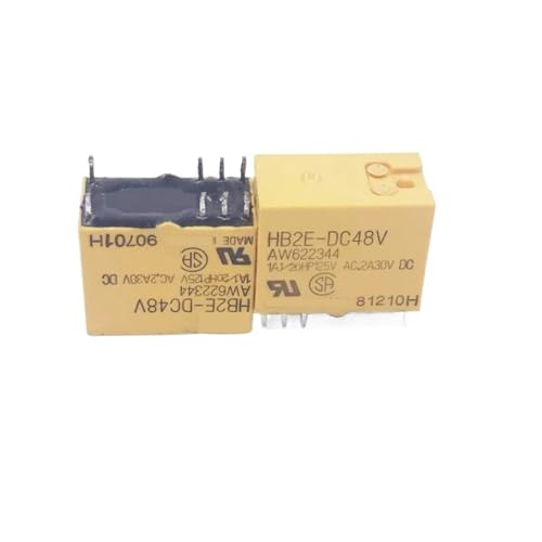 Relais HB2E-DC48V 8 broches pour stopper les pannes de circuit 48V