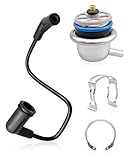 Fuel Injection Pressure Regulator with Vacuum Line Fit for Chevrolet Silverado Express GMC Sierra Savana 1500 2500 3500 Tahoe Yukon Hummer H2 2000-2003 Some Models, Replace 17113556 89060418 12583236