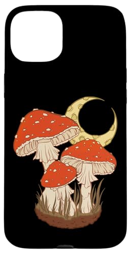 Toadstool �t���C�A�K���b�N�O�����̉a�}�b�V�����[�� �X�}�z�P�[�X iPhone 15 Plus �p