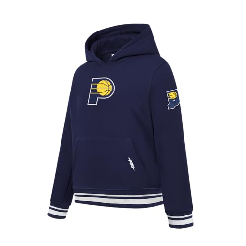 Sudadera con capucha de felpa NBA para niños con puños elásticos Retro Classics 3