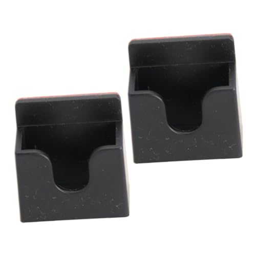 Totority 2-pack Universal Cb Radio Microphone Holder Mount with Adhesive Back for Cars Homes Offices