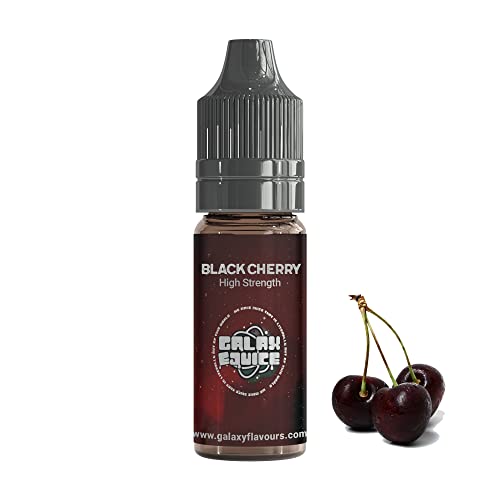 Black Cherry Flavouring - High Strength Food Flavoring - 230+ Flavours -10ml Bottle.