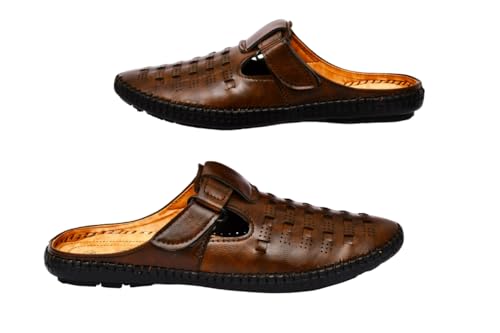 Image of GAUTAMFIT Fisherman Sandal for Men - Comfortable|Durable and Stylish Sandal for Everyday Wear Casual Sandals
