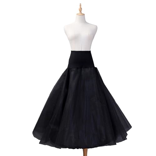 Jupon de mariée long en tulle et polyester à taille élastique - 4