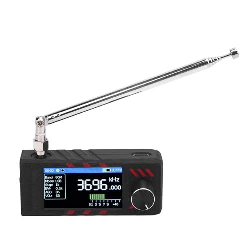 Receptor de radio portátil banapoy Full Band 1.9 pulg miniatura 1