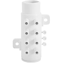 Hot Tub Manifold, Plumbing Manifold Water Hot Spring SPA Swimming Pool Accessories, Waterway Plastics, Spa Hot Spring Tub PVC Water Pipe 8 Port Plumbing Manifold Water Separator Accessory