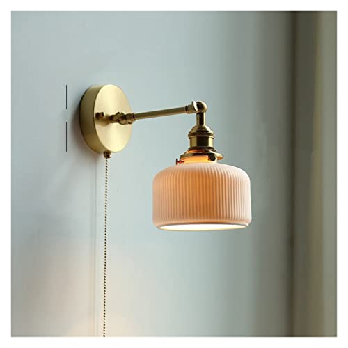 Applique murale LED moderne AMAZWI oubliez les travaux grâce à l'interrupteur à chaîne