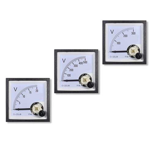 Voltmètre CC analogique F48 haute précision pour tableau électrique - 4