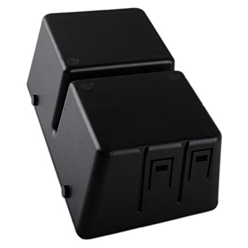 19154712 Cup Holder Compatible with 2007-2013 Chevy Silverado Avalanche Sierra 2007-2014 Suburban Tahoe Escalade - Floor Mounted Front Center Console Dual Beverage Drink Insert