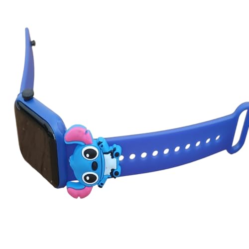 SMACTUDO, Relógio digital Infantil Stitch Resistente à Água-Az