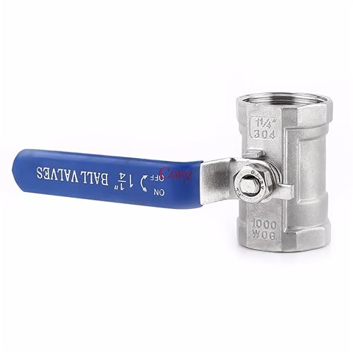 Robinet à bille sanitaire inox 1 pouce pour réseau d'eau domestique - 2