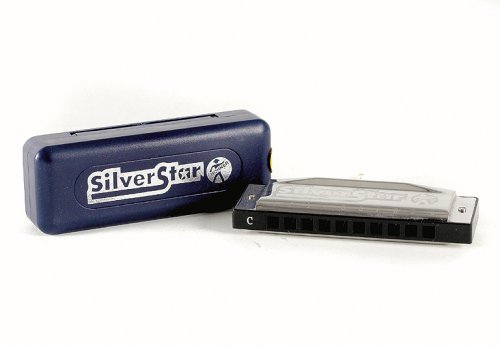 Hohner Harmonica 504011 – Silver Star - Les Beatles, Paul McCartney, John Lennon, RIngo Starr, George Harrison Hohner Harmonica 504011 – Silver Star