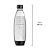 sodastream 0,8L BPA-freie FUSE Kunststoffflasche schwarz | Spülmaschinengeeignet | Kompatibel mit DUO, E-DUO, Terra, uvm. | 2er-Pack
