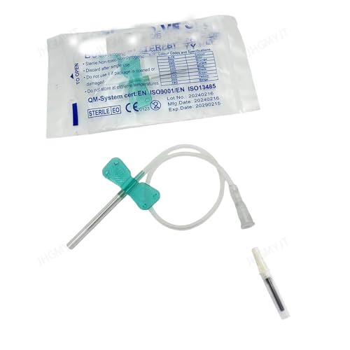 Veterinary Collection Needle 21g Winged Luer 50pcs