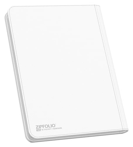 Image of Ultimate Guard Zipfolio 360 - 18 Pocket Xenoskin White