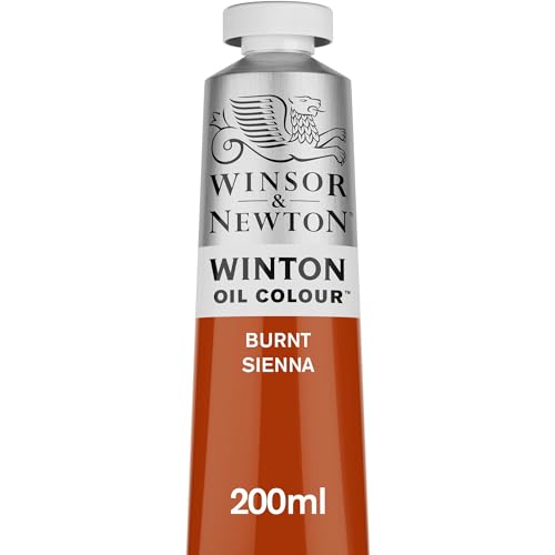 Winsor & Newton Winton Oil Color, 200ml (6.75-oz) Tube, Burnt Sienna by Winsor & Newton - Used condition - US$10.97