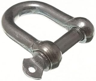 48 x D Shackle Towing Link Hitch Fasteners M12 BZP Weather Proof Steel