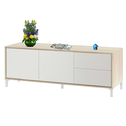 Miroytengo Mueble TV Salón Comedor Brooklyn Melamina Ideal Organi...