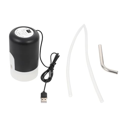 ifundom Dispensador Eléctrico de Agua Portátil para Hogar Bomba de Agua de Presión Usb, Compatible y Fabricado en Silicona y Plástico Negro, Adecuado para Uso en Oficina y Hogar