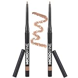 Pack of 2 Micro Fine Brow retractable pencil BLONDE replaces Glimmerstick for Brows, no need to sharpener