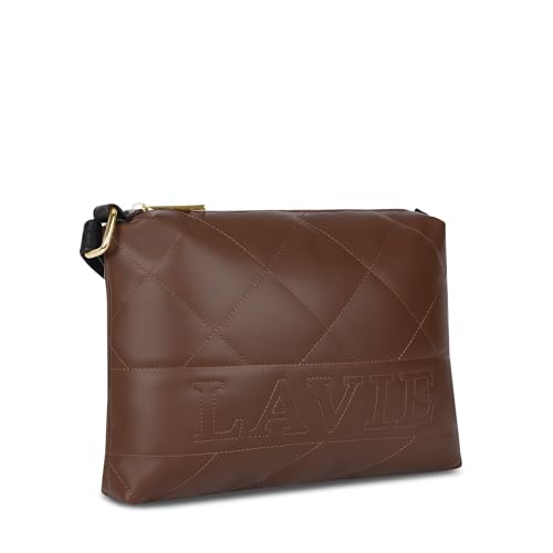 Image of Lavie Women's Quilt Jill Top Zip Crossbody Sling Bag | Ladies Purse Handbag | Gift for Women