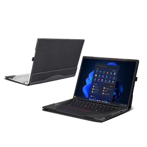 Funda para Laptop Lenovo ThinkPad X13 Gen 6 PU Cuero Gris Oscuro miniatura 1