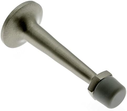 idh by St. Simons 13010-015 Professional Grade Quality Solid Brass 3" Arrow Base Stop, Satin Nickel