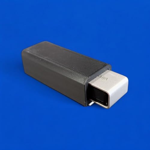 Cryptocurrency Hardware Wallet Mount, Screwless Design with 3M Tape, Ledger Nano X Compatible