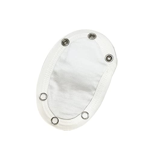 WOVELOT 5 Piezas Unisex Bebé NiñOs Mameluco Socio SúPer Utilidad Mono Mono PañAl Mameluco Alargar Extender PelíCula (Blanco) Cover